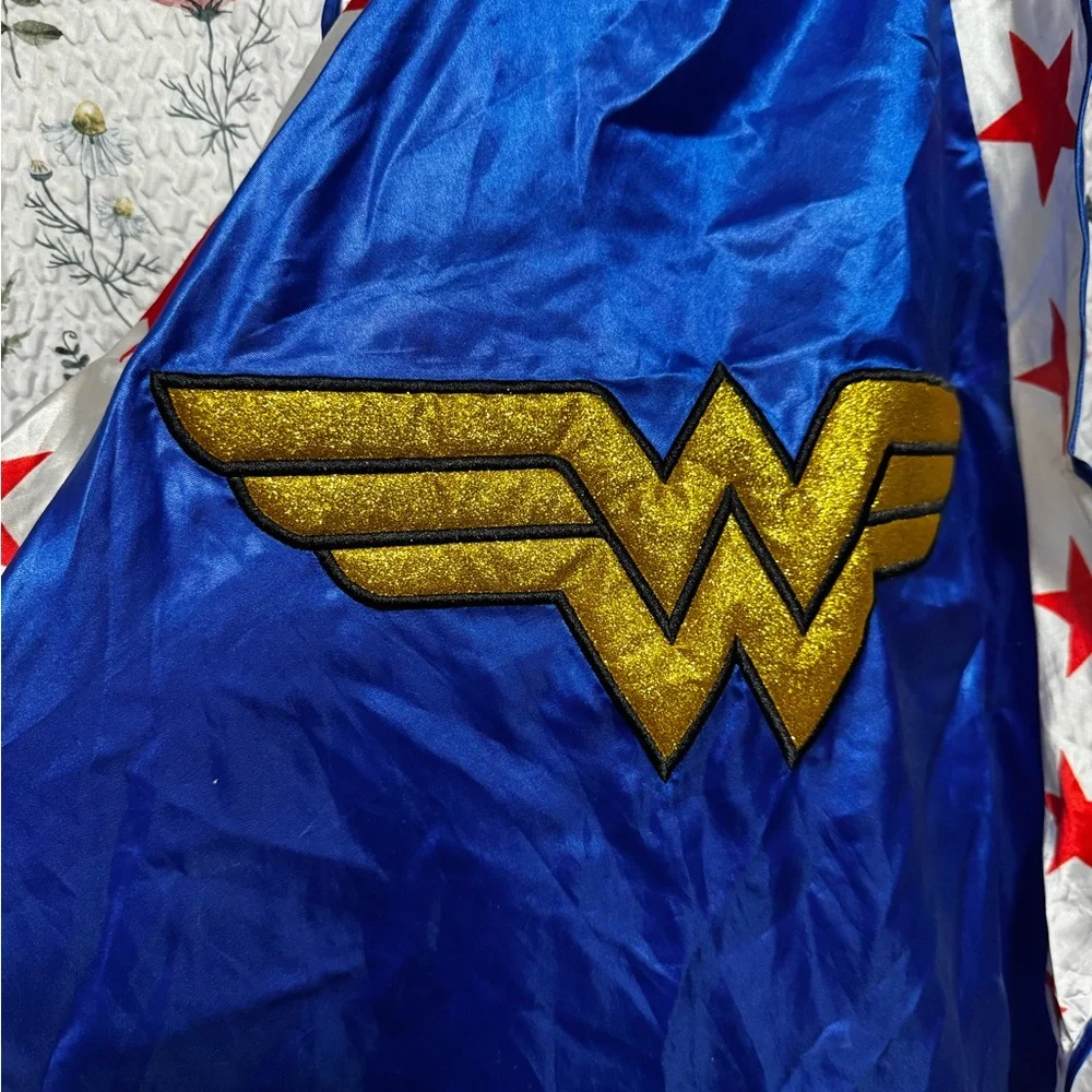 Blue and Gold Wonder Woman Kids/ womens Costume - Picture 3 of 4